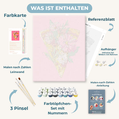 Malen nach Zahlen - Florale Gelüste