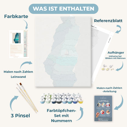 Malen nach Zahlen - Ein Riss in der Realität
