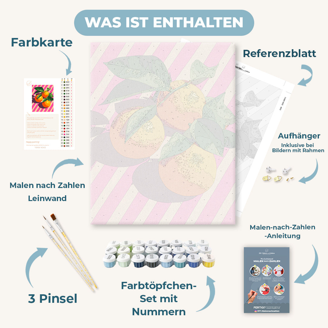 Malen nach Zahlen - Frisch gepflückt