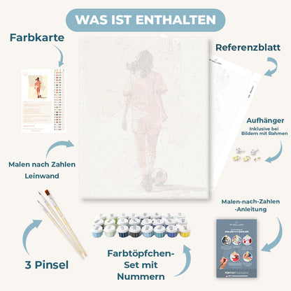 Malen nach Zahlen - Jenseits des Tores