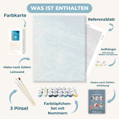 Malen nach Zahlen - Endloser Ozean