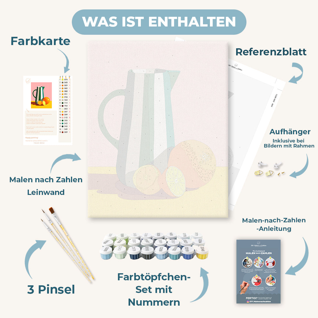 Malen nach Zahlen - Frisch Gepresst