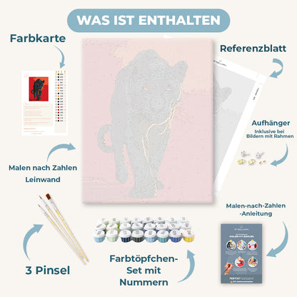 Malen nach Zahlen - Bagira