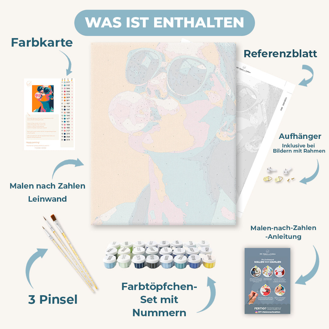 Malen nach Zahlen - Samtiger Pop