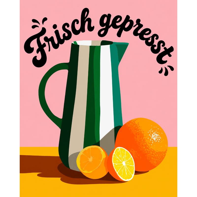Malen nach Zahlen - Frisch gepresst - Malen nach Zahlen