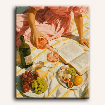 Malen nach Zahlen - Picknick-Träumerei