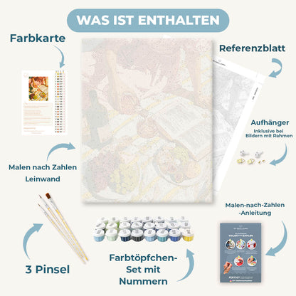 Malen nach Zahlen - Picknick-Träumerei