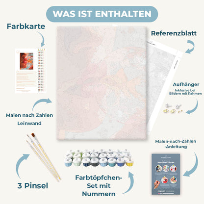 Malen nach Zahlen - Magischer Kuss