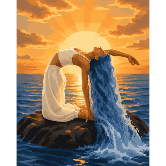 Malen nach Zahlen - Grow with the Flow - Malen nach Zahlen