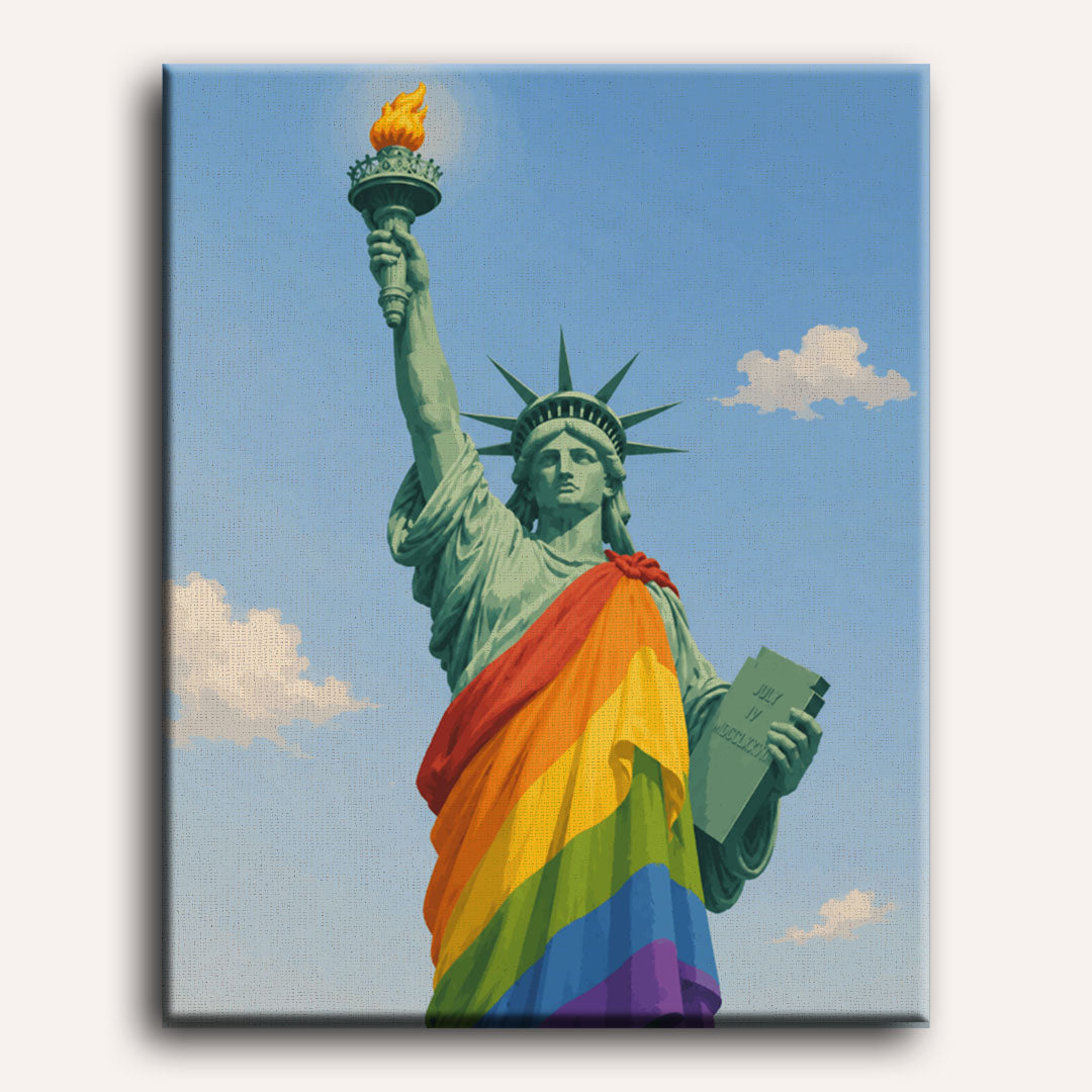 Malen nach Zahlen - Liberty Pride