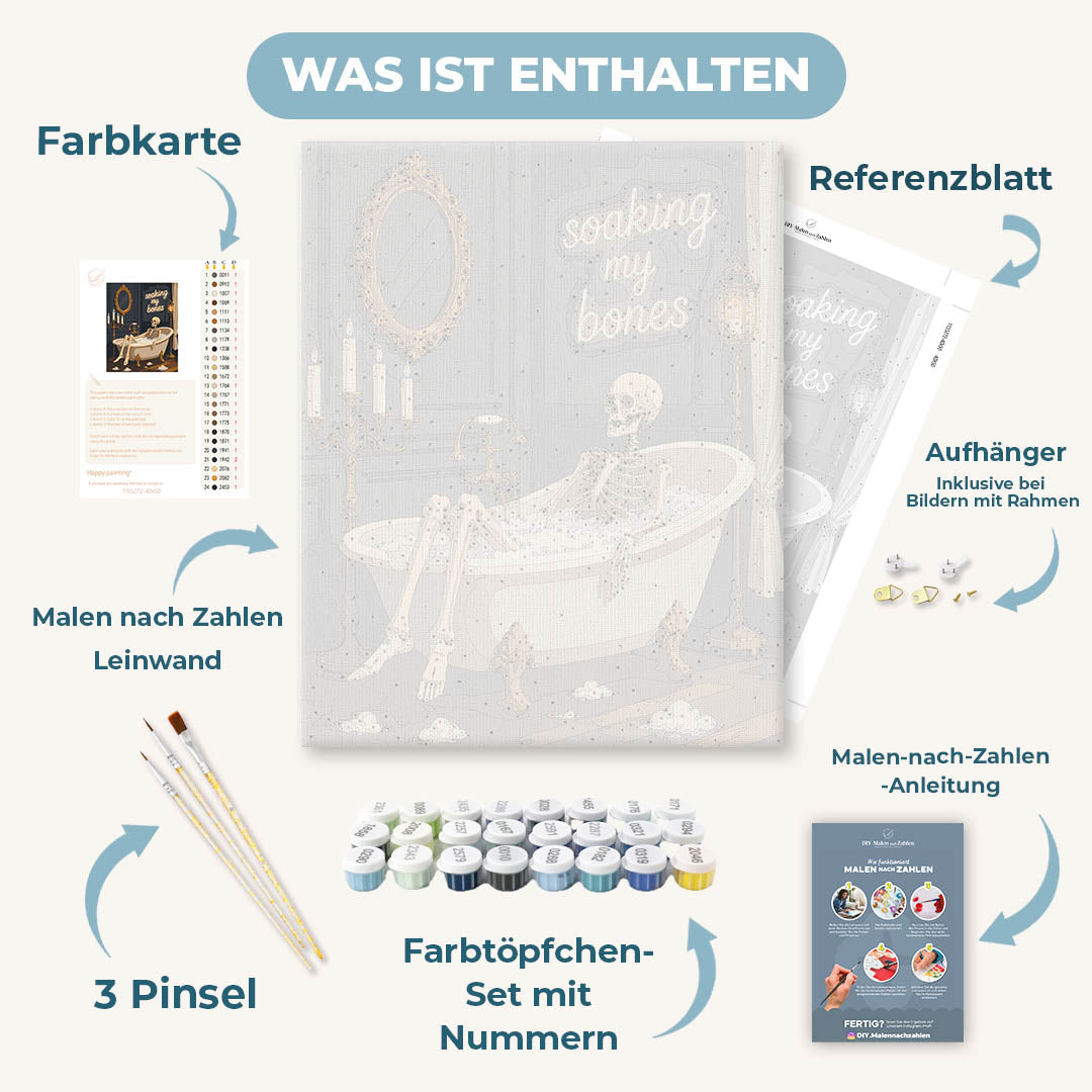 Malen nach Zahlen - Soaking My Bones