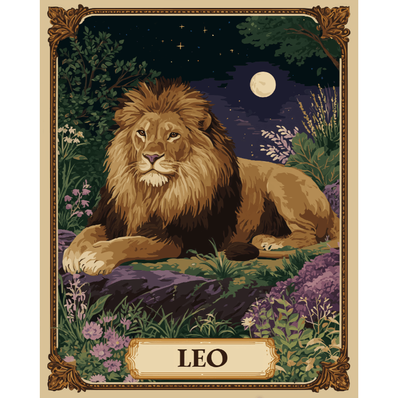 Malen nach Zahlen - Leo - Malen nach Zahlen