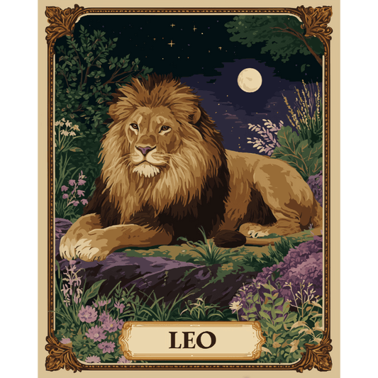 Malen nach Zahlen - Leo - Malen nach Zahlen