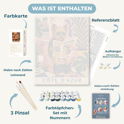 Malen nach Zahlen - Bitte nicht stören