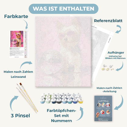 Malen nach Zahlen - Disco Liebling
