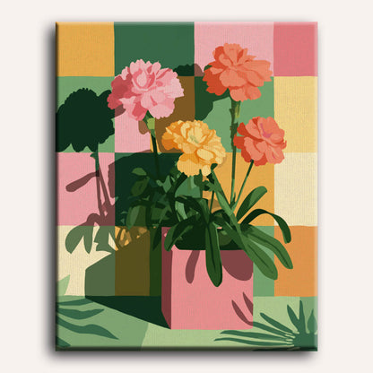 Malen nach Zahlen - Matisse Garten