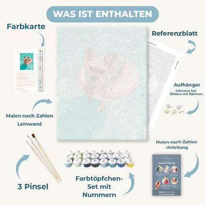 Malen nach Zahlen - Urlaubsmodus