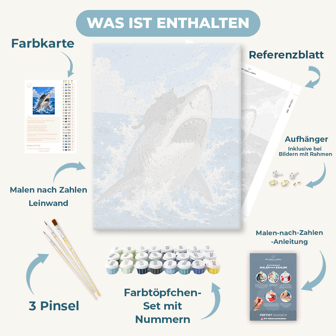 Malen nach Zahlen - Neun Leben, keine Angst