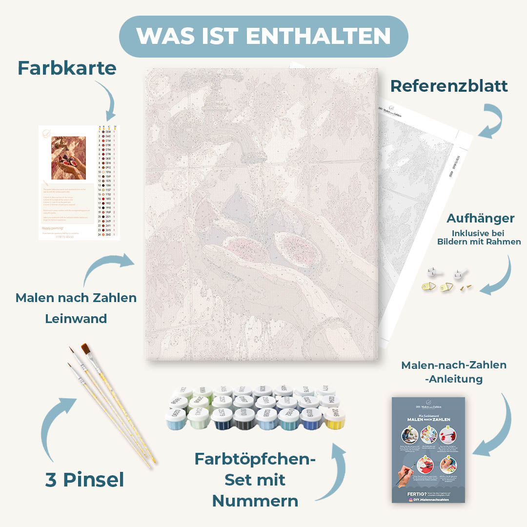 Malen nach Zahlen - Der Geschmack des Augusts