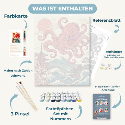Malen nach Zahlen - Kaiju Vibes