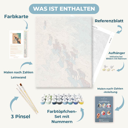 Malen nach Zahlen - Western Ranch