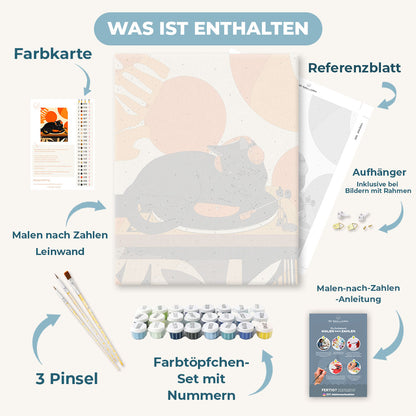 Malen nach Zahlen - Eine ruhige Platte