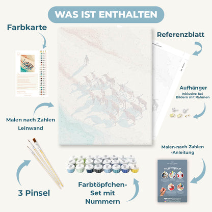 Malen nach Zahlen - Herde