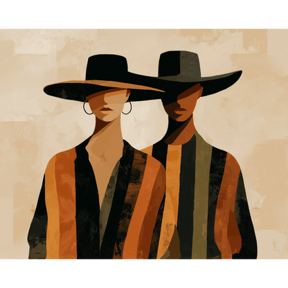 Malen nach Zahlen - Cowboy Core - Malen nach Zahlen
