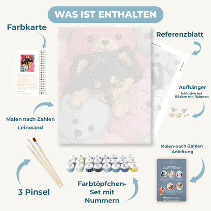 Malen nach Zahlen - Süßer Yeontan