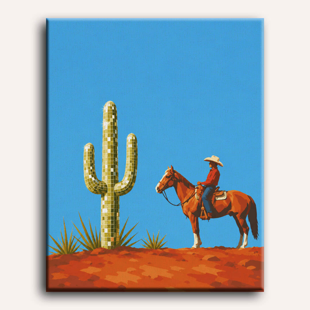 Malen nach Zahlen - Disco Cowboy