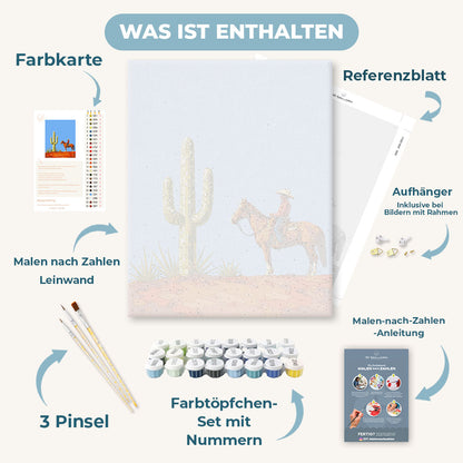 Malen nach Zahlen - Disco Cowboy