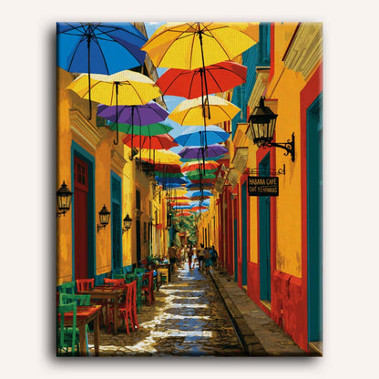 Malen nach Zahlen - La Candelaria