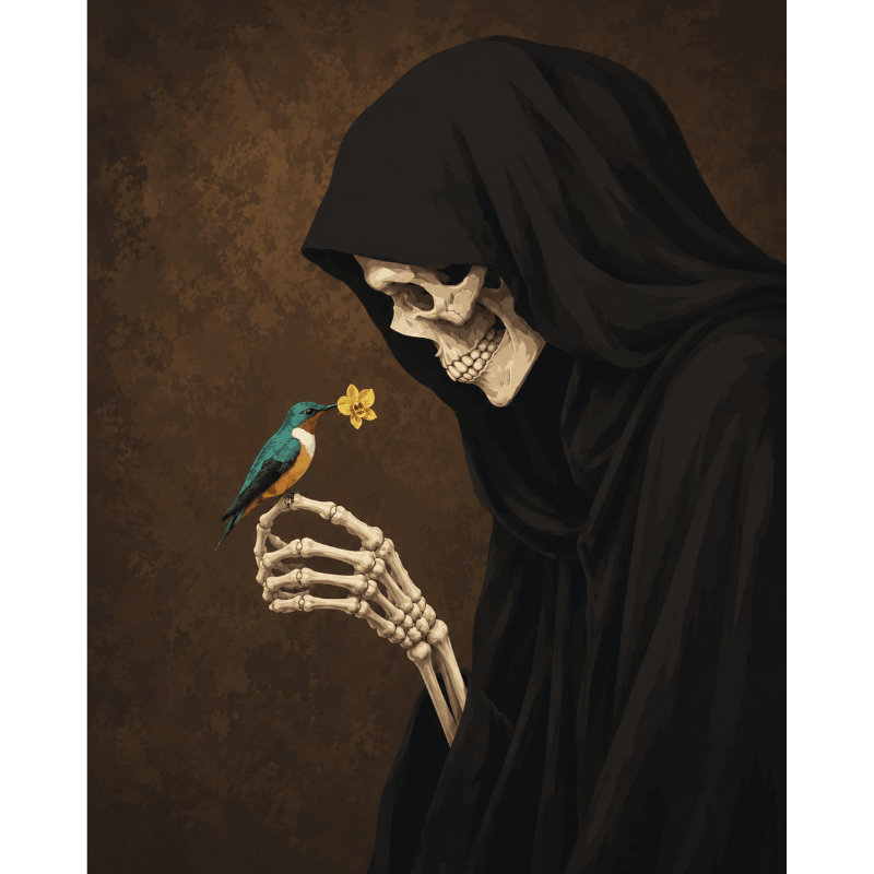 Malen nach Zahlen - Memento Vivere - Malen nach Zahlen