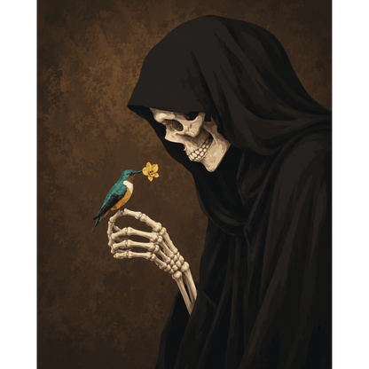 Malen nach Zahlen - Memento Vivere - Malen nach Zahlen