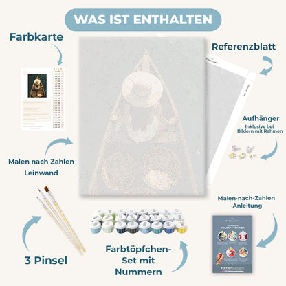 Malen nach Zahlen - Morgendliche Fahrt