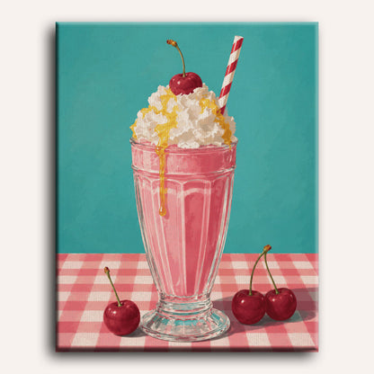 Malen nach Zahlen - Retro Shake