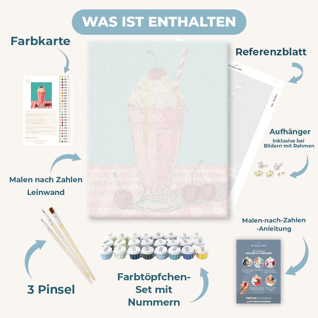 Malen nach Zahlen - Retro Shake