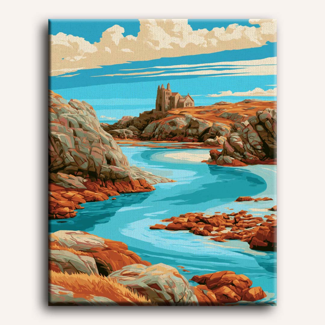 Malen nach Zahlen - Insel Iona