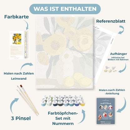 Malen nach Zahlen - Gute-Laune-Strauß