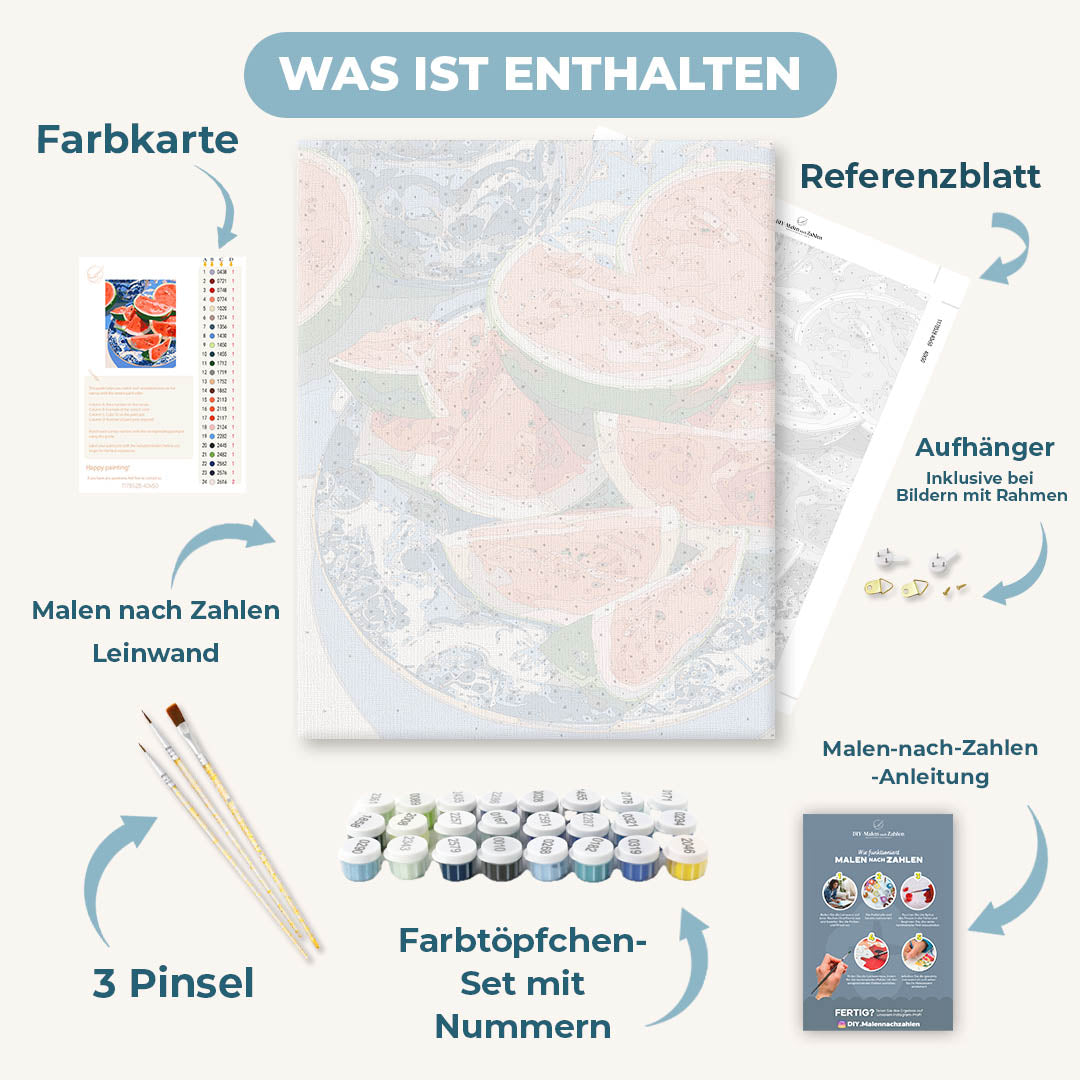 Malen nach Zahlen - Noch eine Scheibe