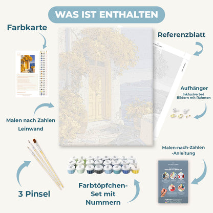 Malen nach Zahlen - Auf der Insel