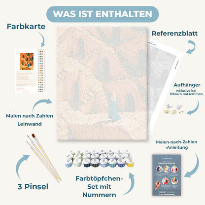 Malen nach Zahlen - Antike Pfade