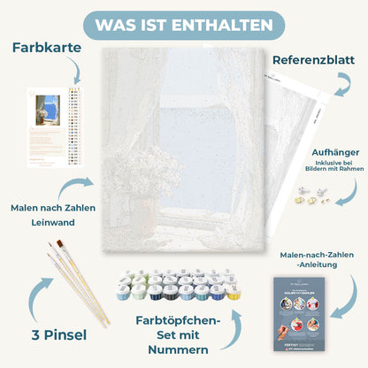 Malen nach Zahlen - Küstenmorgen