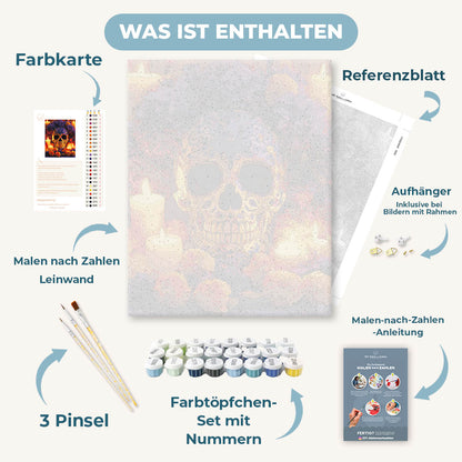 Malen nach Zahlen - Día de los Muertos Tribut