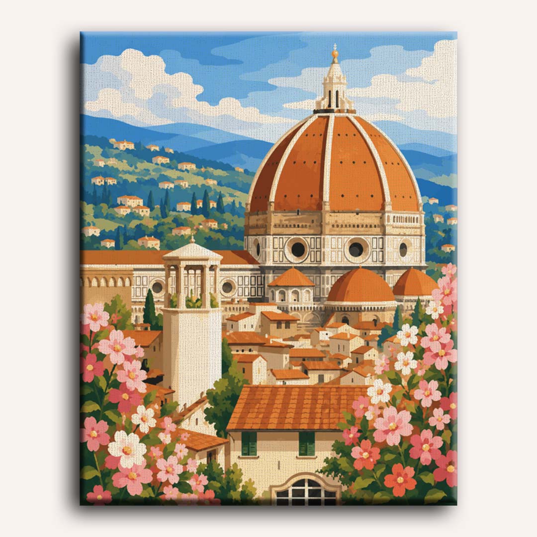 Malen nach Zahlen - Florenz