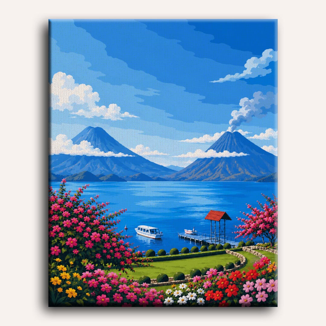 Malen nach Zahlen - Guatemala