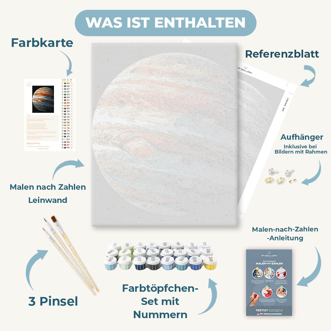 Malen nach Zahlen - Juno