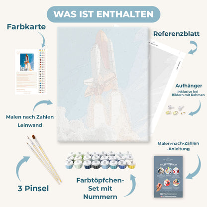 Malen nach Zahlen - Starttag