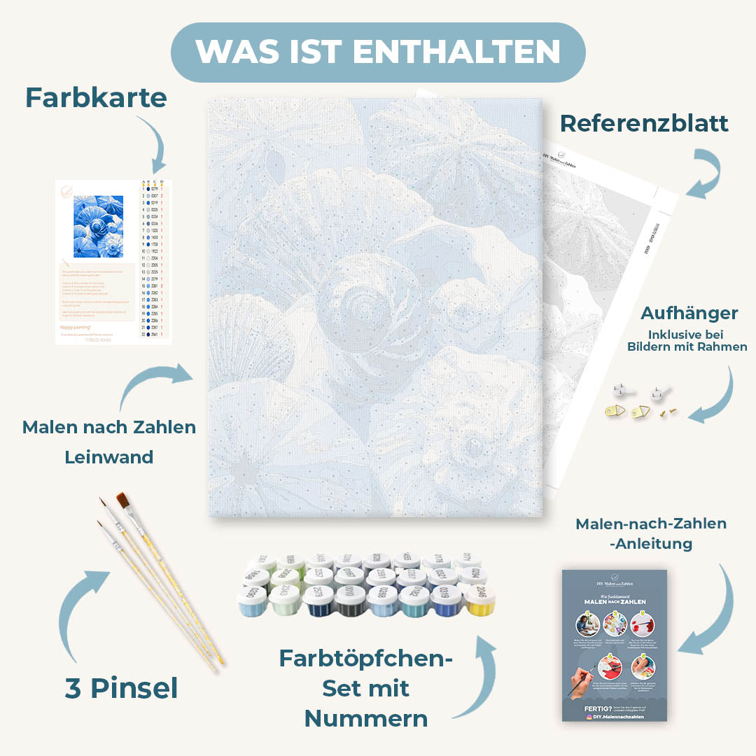Malen nach Zahlen - Meeresschatz