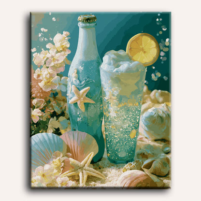 Malen nach Zahlen - Ocean Fizz